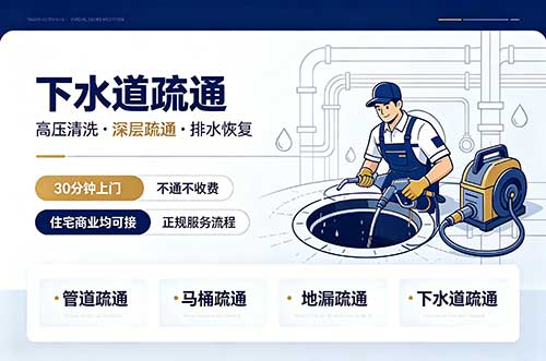 石家庄下水道疏通